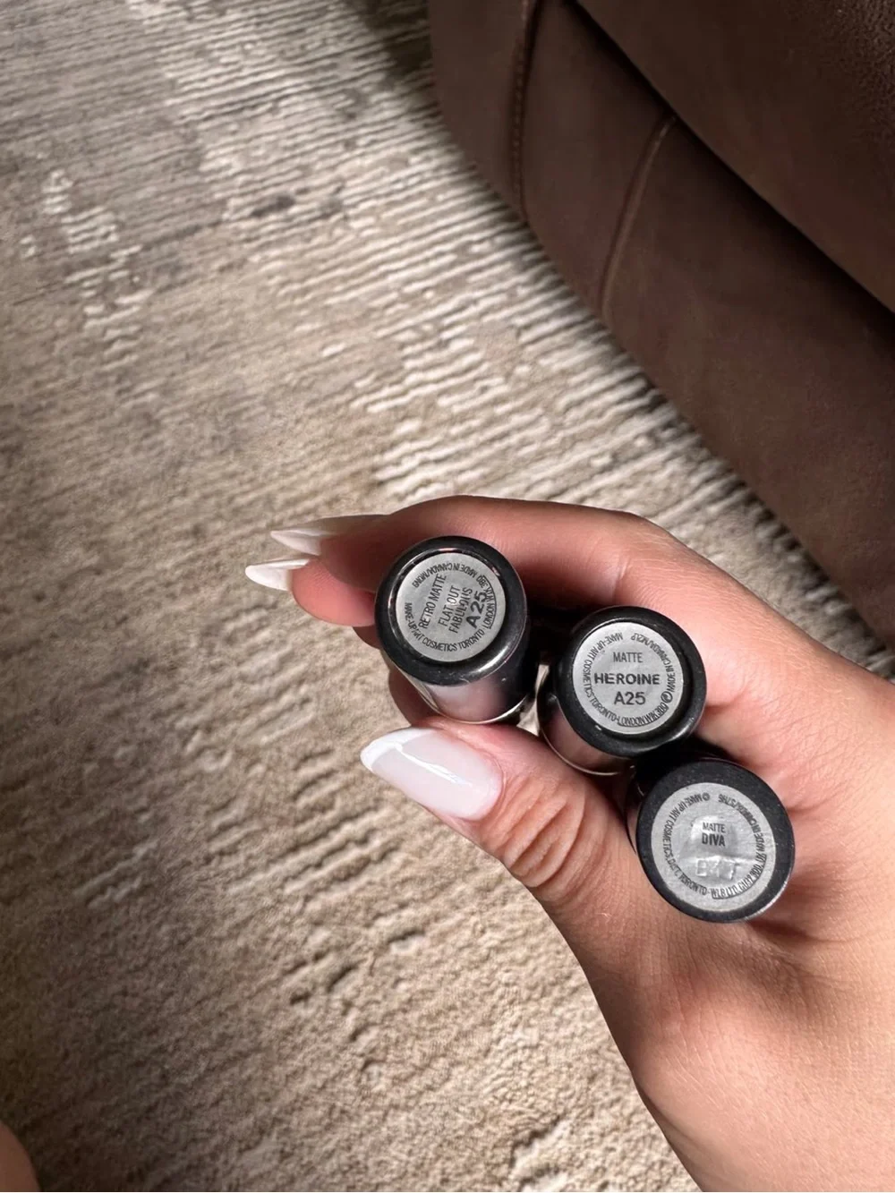 Like new MAC Matte Lipstick Bundle of 3
